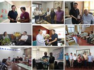 校领导教师节前夕走访慰问教师代表